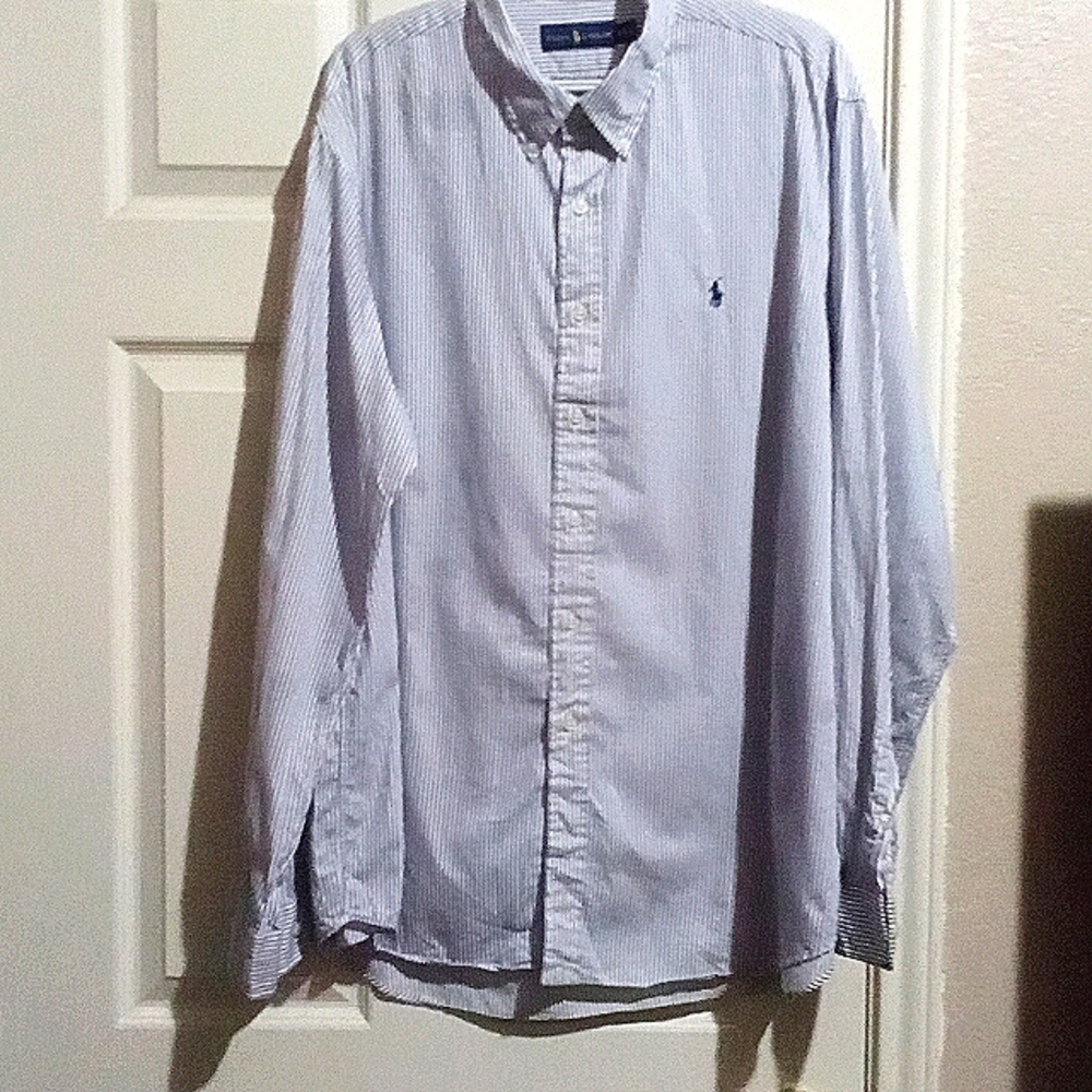 RALPH LAUREN CLASSIC STRIPED SHIRT